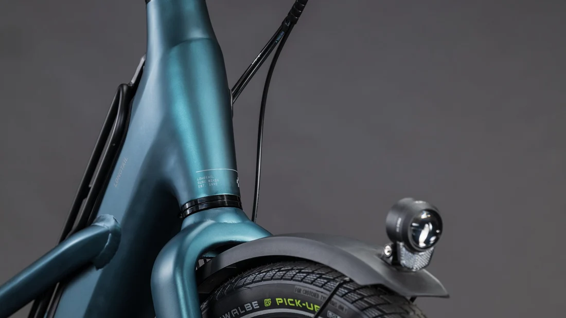 Cube Longtail Hybrid Family 800 Royalgreen'n'Black Diamond - Image 2