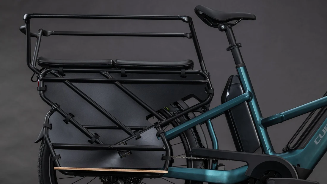 Cube Longtail Hybrid Family 800 Royalgreen'n'Black Diamond - Image 4